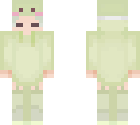 frog boy with green front hair