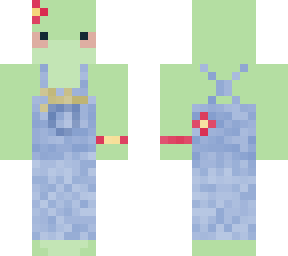 frog farmer in overalls :)