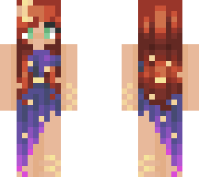 ginger purple dress