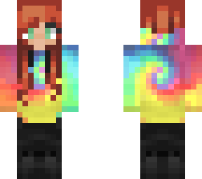 ginger tie-dye