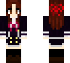 girl in diabolik lovers uniform (shaded + slim)