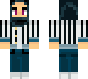 hijabi w striped jacket