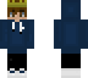 hoodie boy with crown