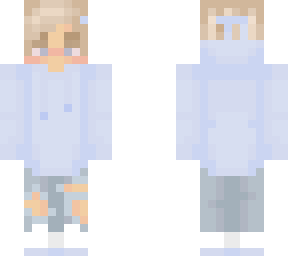 light blue pastel