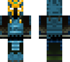 light blue samarai
