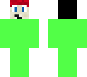 logan skin green screen