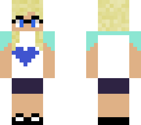 my first ever minecraft skin! :d