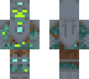 neon armored drowned