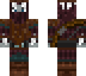 pillager with feathers and armor