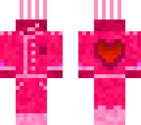 pink burr heart