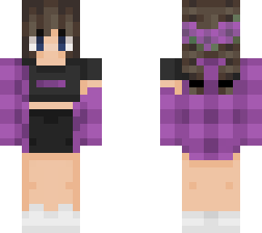 purple flannel