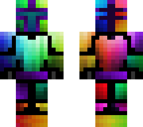 rainbow mandalorian