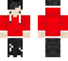 red hoodie kid