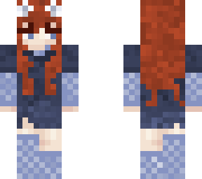 redhead cat girl ! !