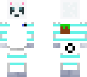 space panda with astronaut helmet