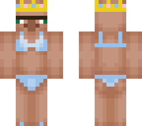 villager with crown