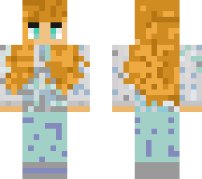 a person with long hair