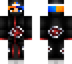 akatsuki naruto chica naranja