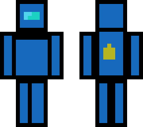among us but its( blue)