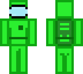 among us character (lime)