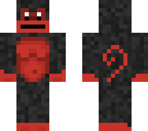 black and red mqnkey