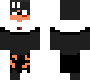 black and white bunny