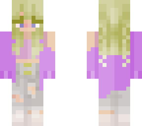 blonde girl in tube top with jacket.