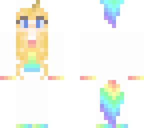 blonde unicorn girl (large eyes)