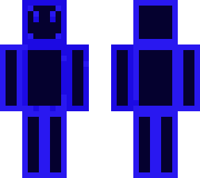 blue cube