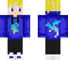 blue dragon hoodie