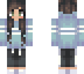 blue sweatshirt