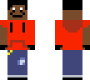 brown boy (red hoodie)
