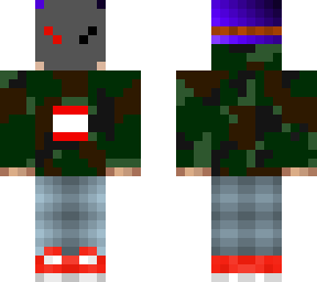 camo top