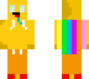 caped golden boi w/ headphones and glasses
