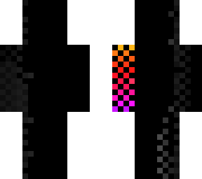 cool effect black and rainbow
