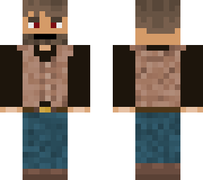 cowboy with vest