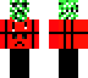 creeper in a sweatshirt