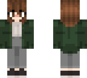 cute green cardigan