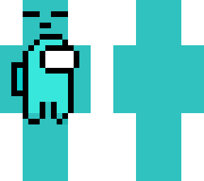 cyan is sus (amung us)