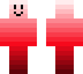 fade from white to red (with removable face)