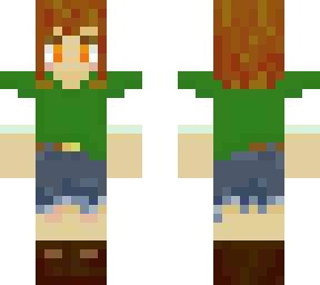 green shirt