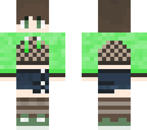 green shoes