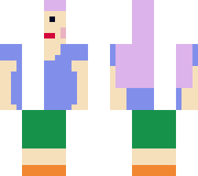 half random girl