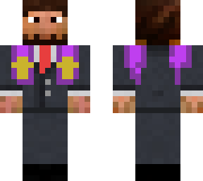 jschlat with suit and he is a priest