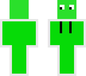lime green man