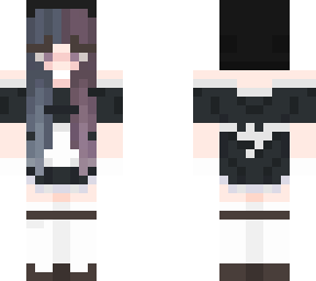 maid dress with kuromi hat