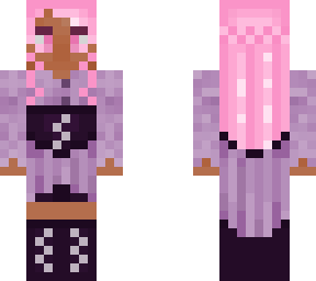 now the hair is pastely pink