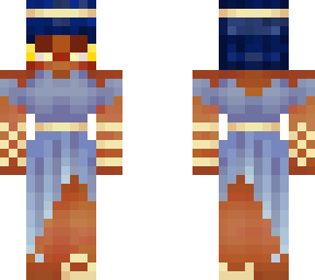 oc in saphire godess outfit