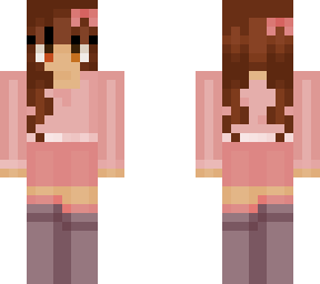 pink brunette