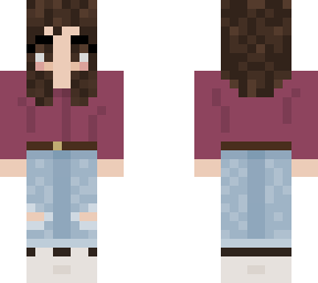 pink sweater
